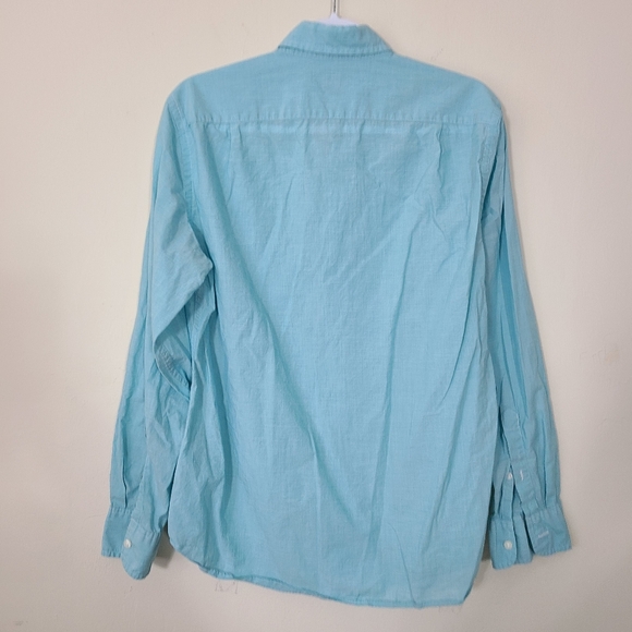 J. Crew Light Blue Casual Button Down Shirt - Picture 9 of 9